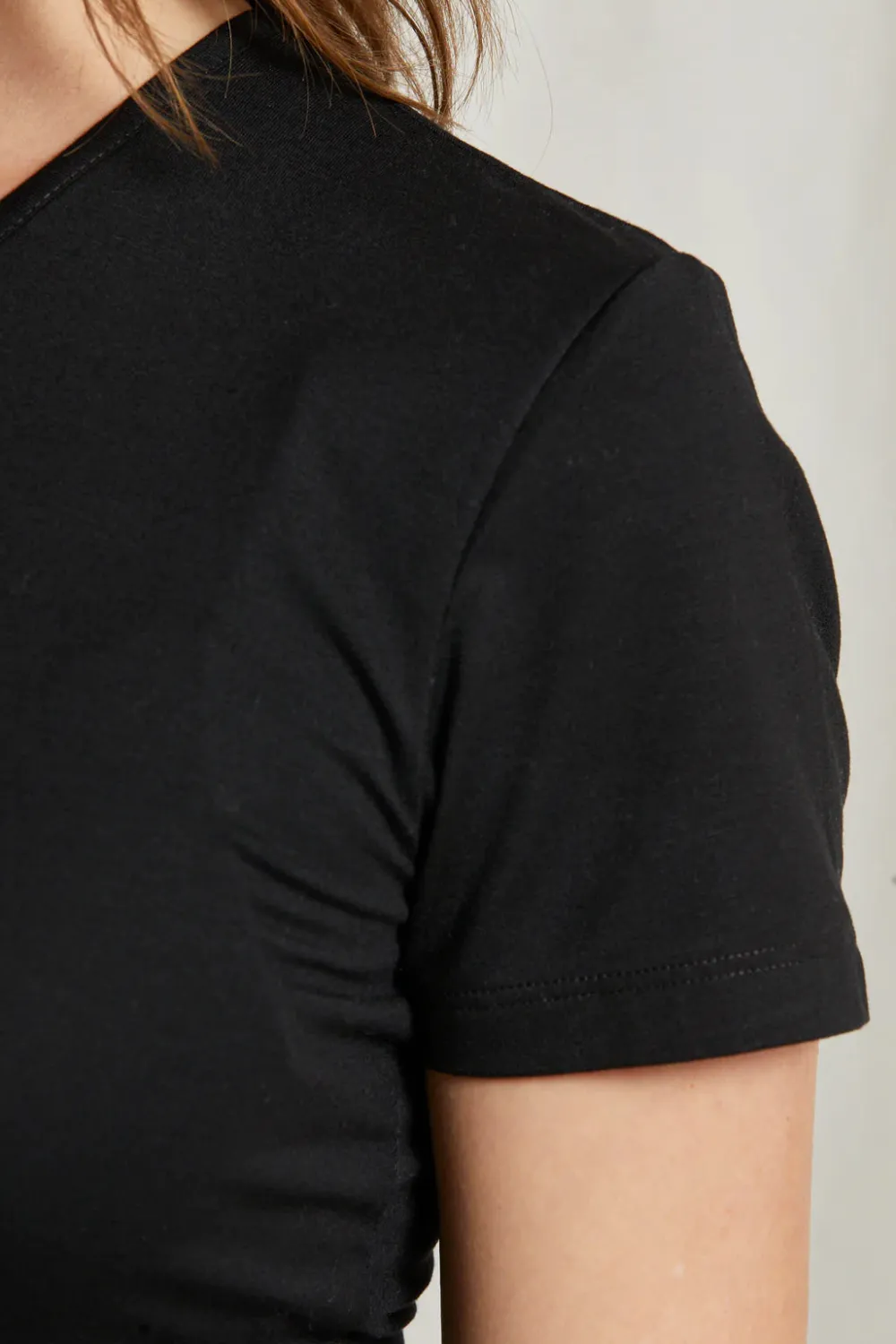 Short Sleeves*Perfectwhitetee - Tai 90's Jersey SS Crew TRUE BLACK