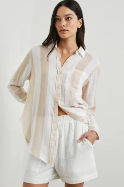 Blouses & Shirts*Rails - Jaylin FLAX STRIPE