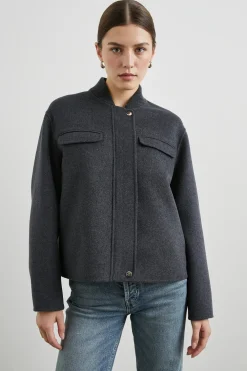 Bomber*Rails - Kinsley CHARCOAL