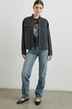 Bomber*Rails - Kinsley CHARCOAL