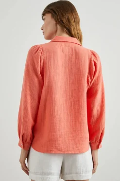 Blouses & Shirts*Rails - Lo Shirt PAPAYA