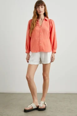 Blouses & Shirts*Rails - Lo Shirt PAPAYA