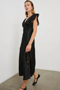 Long*Rails - Mckenna BLACK EYELET