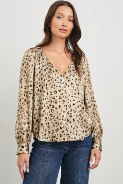Blouses & Shirts*Rails - Sandra CHAMPAGNE LEOPARD