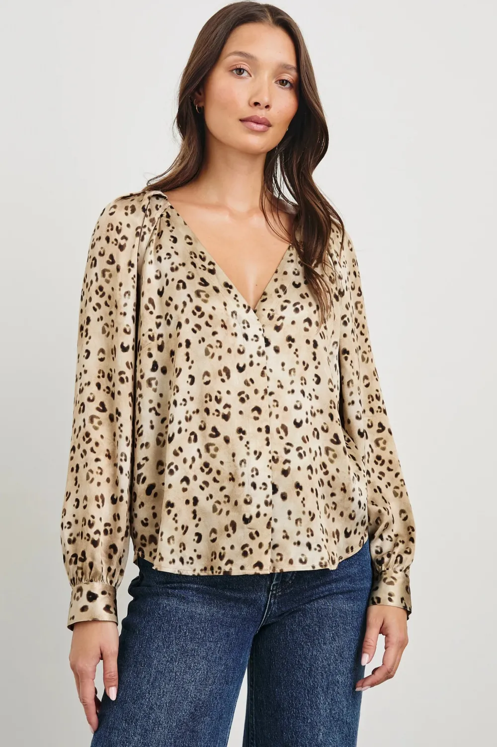 Blouses & Shirts*Rails - Sandra CHAMPAGNE LEOPARD
