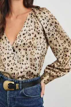 Blouses & Shirts*Rails - Sandra CHAMPAGNE LEOPARD
