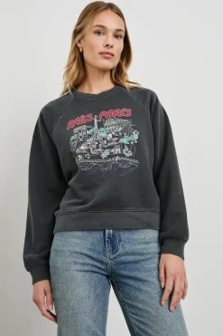 Sweatshirt*Rails - Vintage Raglan RAILS PARIS MAP