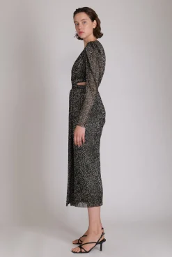 Long|Occasions*Sabina Musayev - Henrietta Dress BLACK