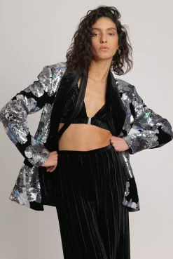 Blazers & Vestes*Sabina Musayev - Jade jacket MULTI SILVER