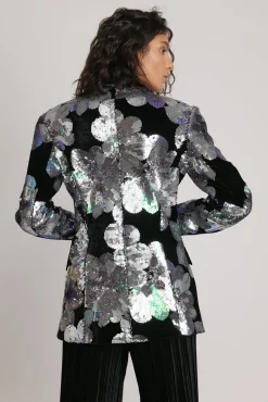 Blazers & Vestes*Sabina Musayev - Jade jacket MULTI SILVER