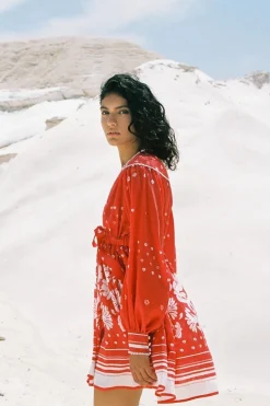 Short*Sabrina Musayev Sabina Musayev - Nana Dress RED PRINT
