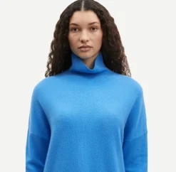 Wool & Cashmere*Samsoe Samsoe - Nola Turtleneck SUPER SONIC