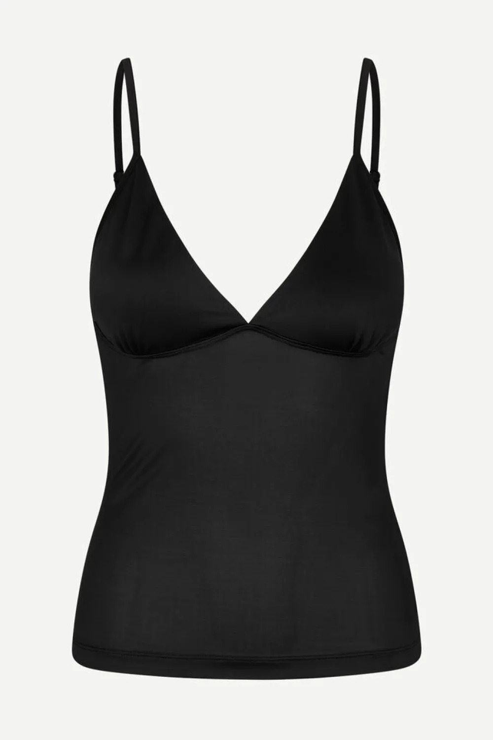Without Sleeves*Samsoe Samsoe - Safaye Strap Top BLACK