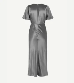 Occasions|Long*Samsoe Samsoe - Salucinda Dress BLACK OYSTER