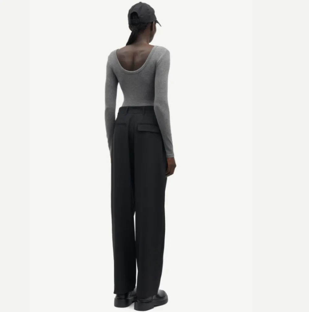 Trouser*Samsoe Samsoe - Saluzy Trouser BLACK