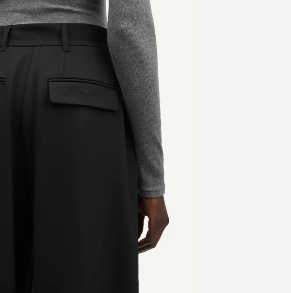 Trouser*Samsoe Samsoe - Saluzy Trouser BLACK