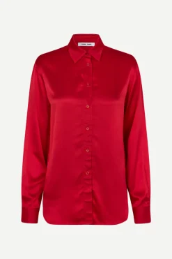 Blouses & Shirts*Samsoe Samsoe - Samadisoni Shirt TRUE RED