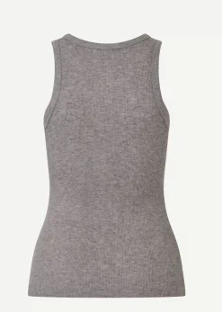 Without Sleeves*Samsoe Samsoe - Sasonnet Tank Top MID GREY MEL.