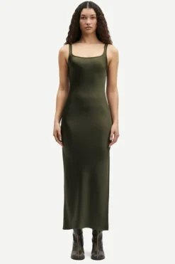 Long*Samsoe Samsoe - Sunna Dress FOREST NIGHT