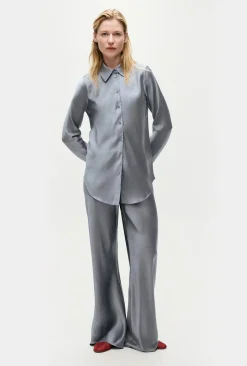 Blouses & Shirts*silk laundry - Bias Cut Shirt STORM