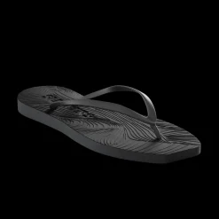 Sandals*Sleepers - Tapered Flip-flops BLACK