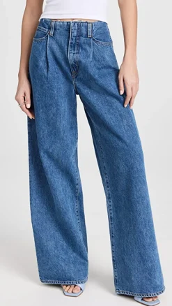 Large*SLVRLAKE - Taylor Wide Pleat SWEET MEMORY