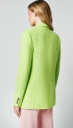 Blazers & Vestes*Smythe - 90'S Blazer LIME TWEED