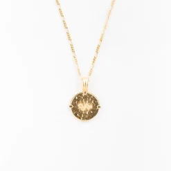Colliers*Deux Lions Two Lions - Zodiac Female Body Gold Aquarius