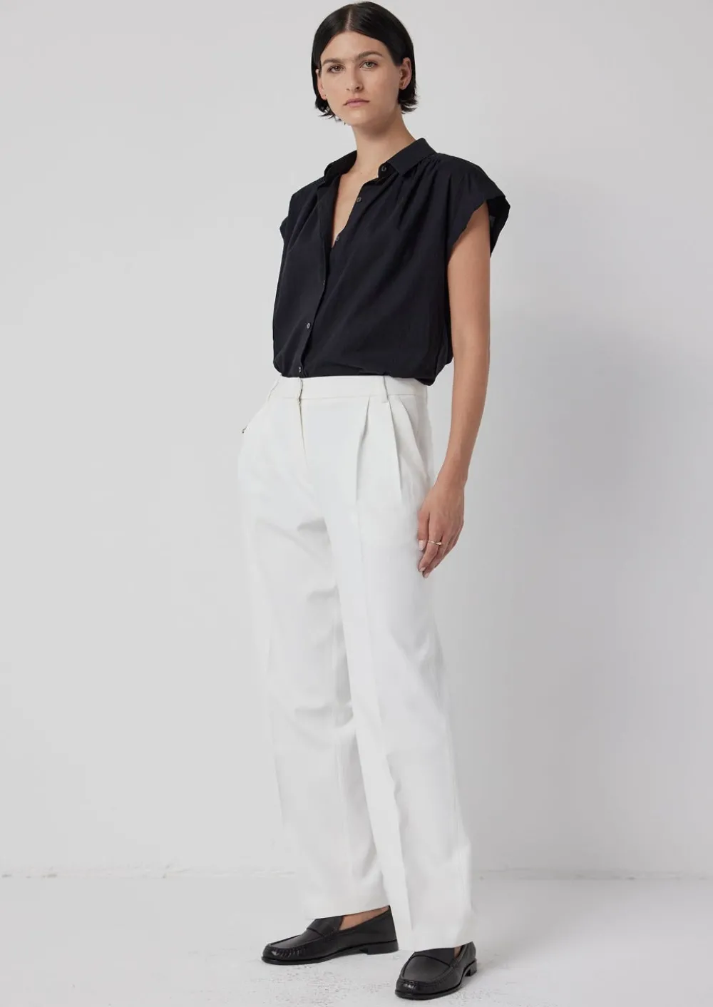 Trouser*Velvet - Bundy IVORY