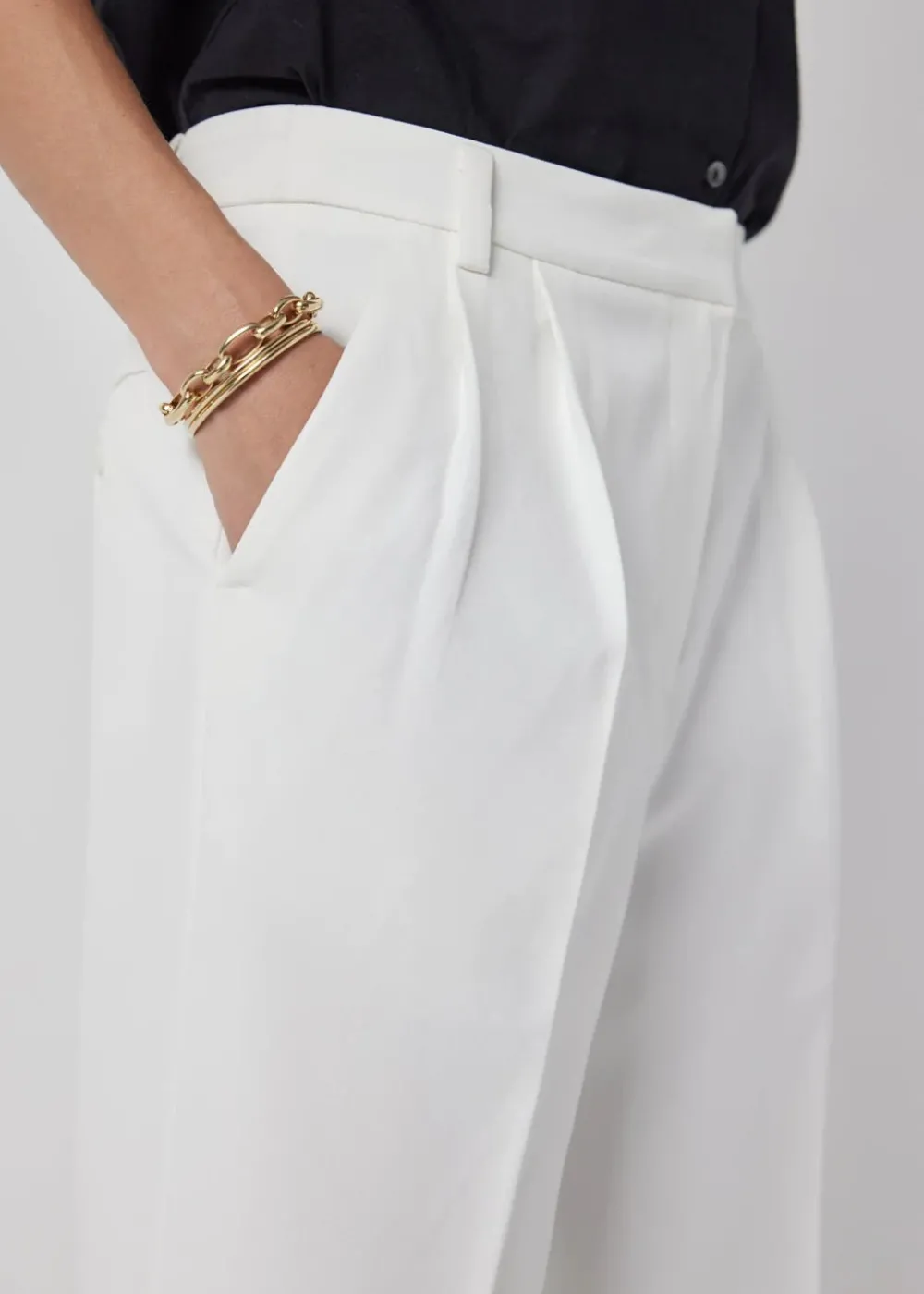 Trouser*Velvet - Bundy IVORY