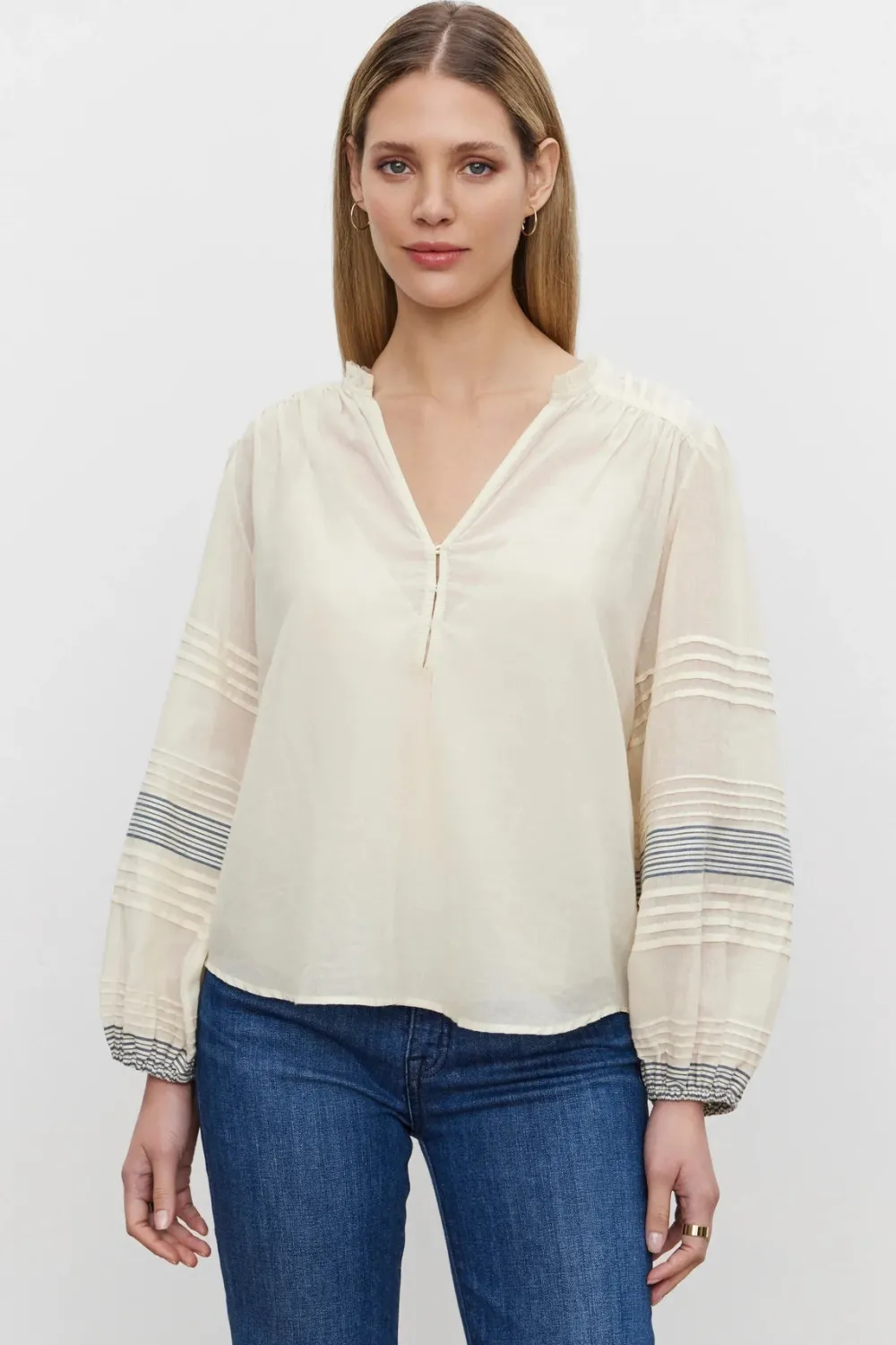 Blouses & Shirts*Velvet - Matilda CREAM