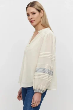 Blouses & Shirts*Velvet - Matilda CREAM