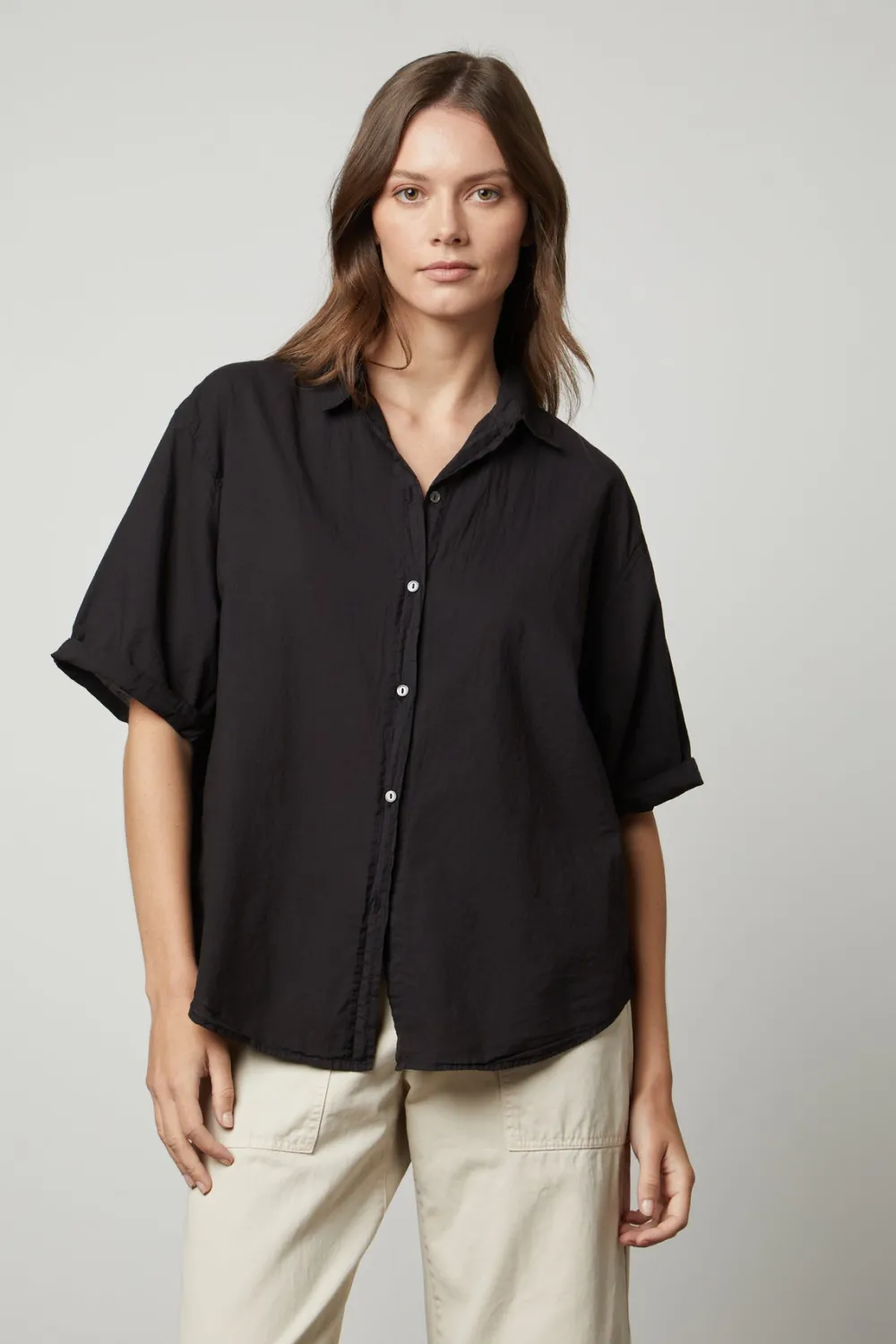 Blouses & Shirts*Velvet - Shannon BLACK