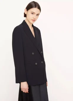 Blazers & Vestes*Vince - Crepe Suiting Blazer BLACK