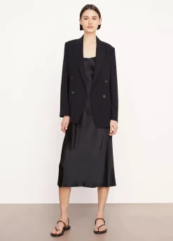 Blazers & Vestes*Vince - Crepe Suiting Blazer BLACK