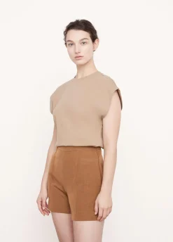 Shorts*Vince - High Waisted Tailored Shorts AMBER WAVE