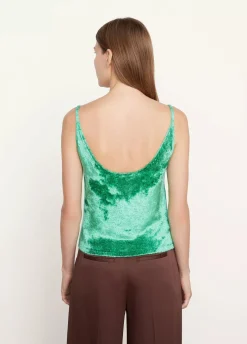 Without Sleeves*Vince - Panne Sweater Cami EVERGREEN