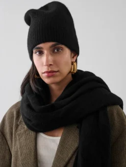 Beanies*White and Warren White + Warren - Cashmere Plush Rib Beanie