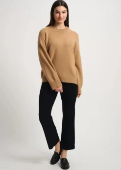 Wool & Cashmere*White and Warren White + Warren - Soft Stretch Perfect Pant BLACK